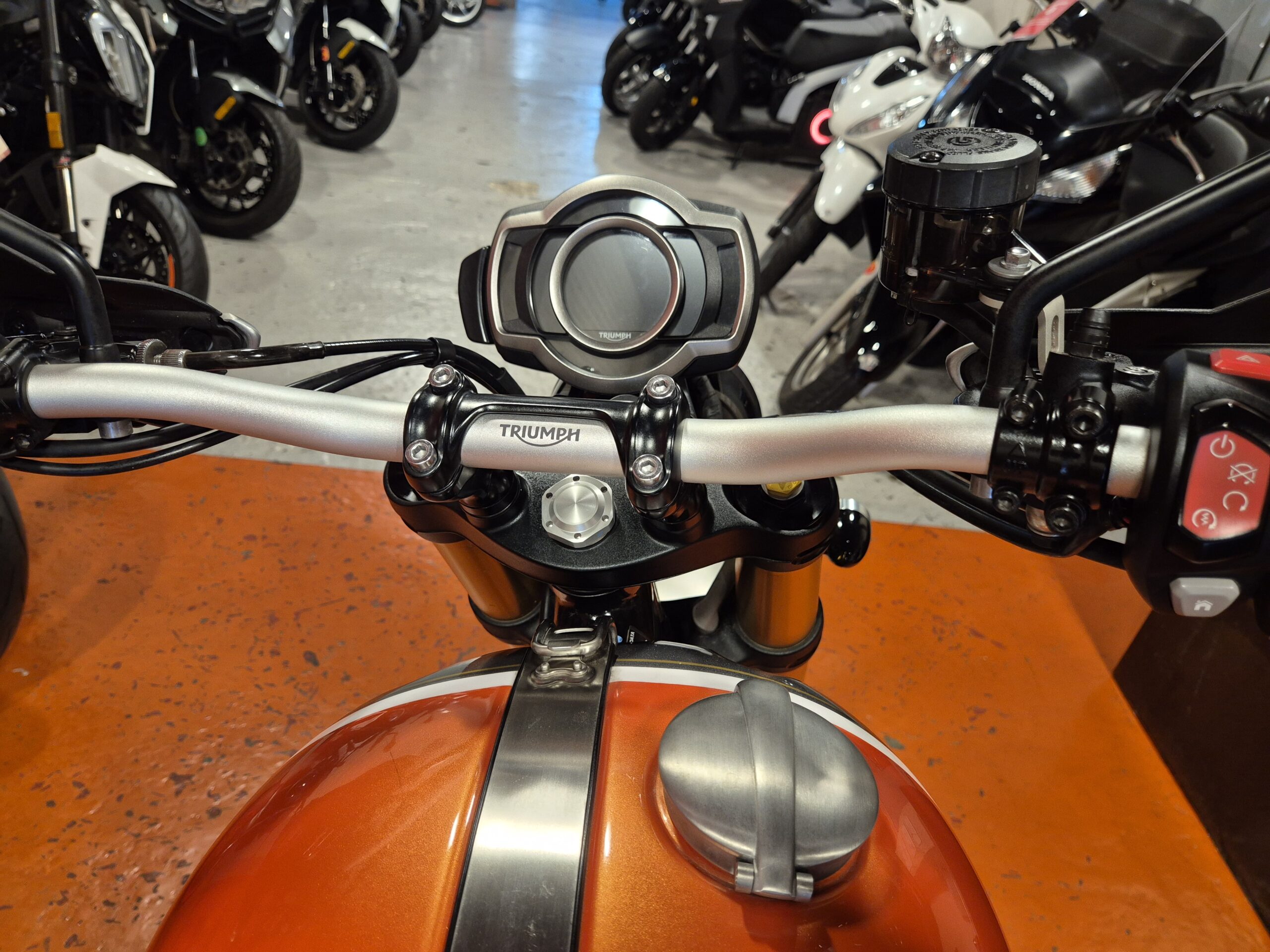 TRIUMPH SCRAMBLER 1200 XE GOLD LINE - Imagen 5