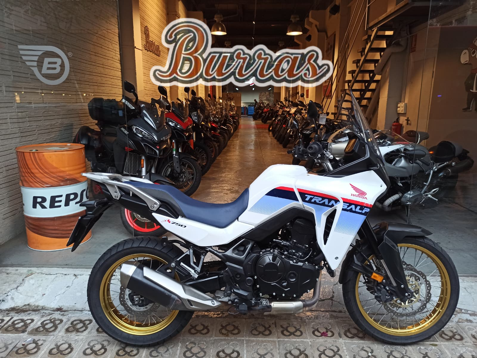 HONDA TRANSALP 750